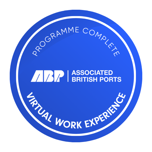 Badge for ABP Virtual Work Experience completer